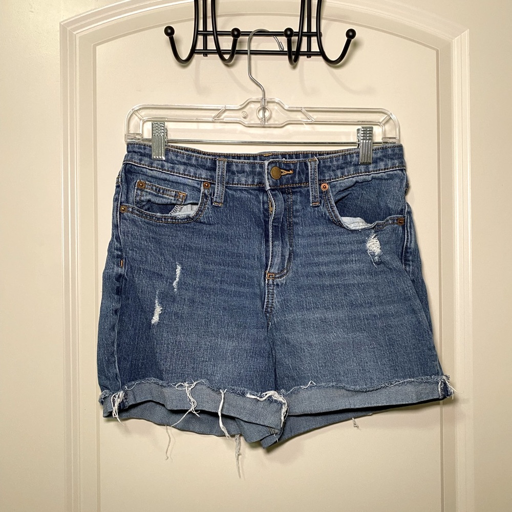 Target Dark Wash Denim Shorts